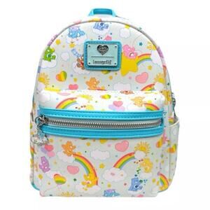 Loungefly Backpack Care Bears 40th Anniversary New